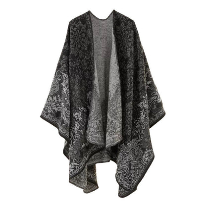 Naisten Syksy/Talvi Avoin Poncho