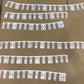 Removable piano keyboard note labels
