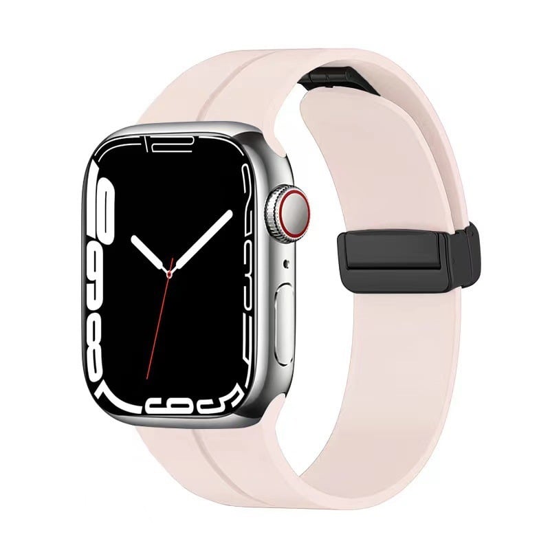 Silikoni magneettinen taittuva nauha Apple Watch Ultra Series 9/8/7/6/SE:lle