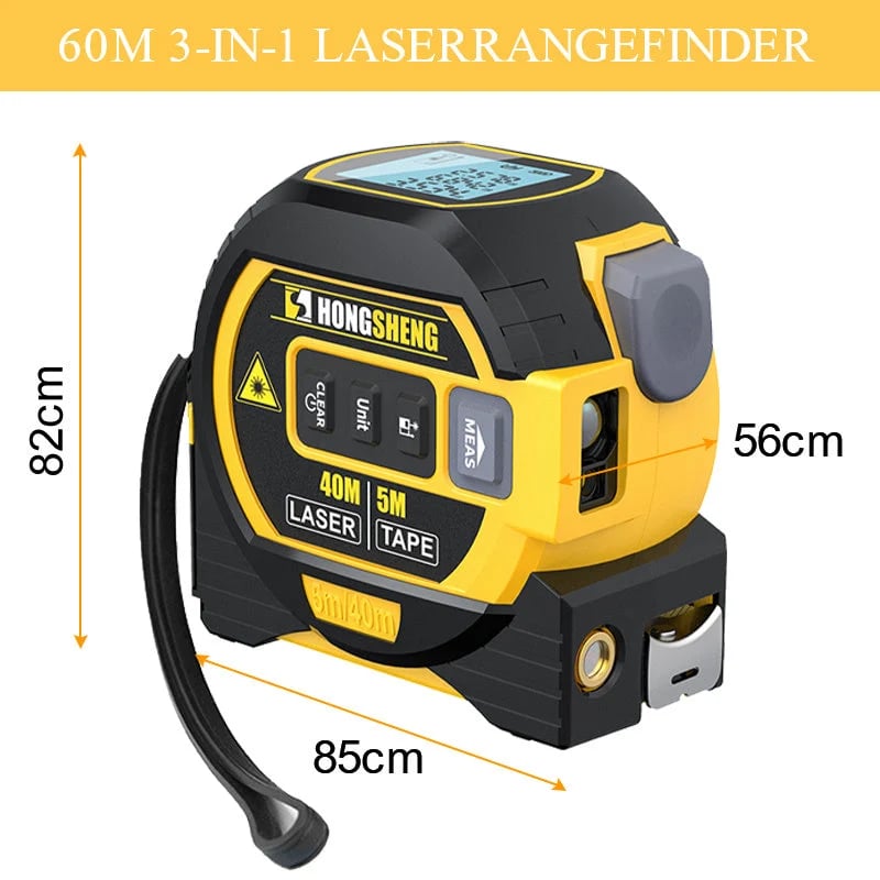 3-IN-1 INFRAPUNA-LASERKAISTAMITTARI