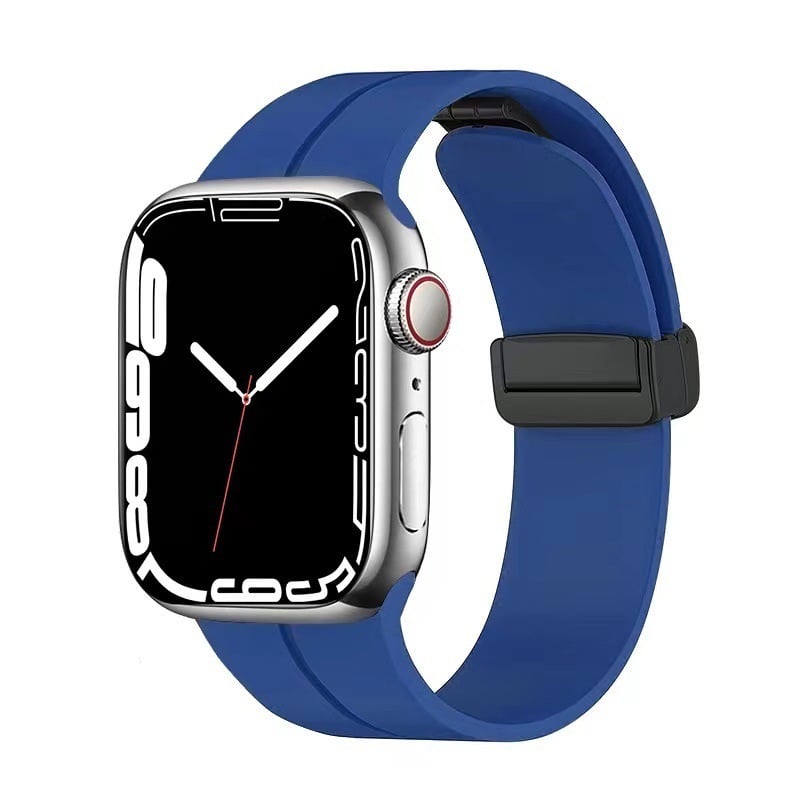 Silikoni magneettinen taittuva nauha Apple Watch Ultra Series 9/8/7/6/SE:lle