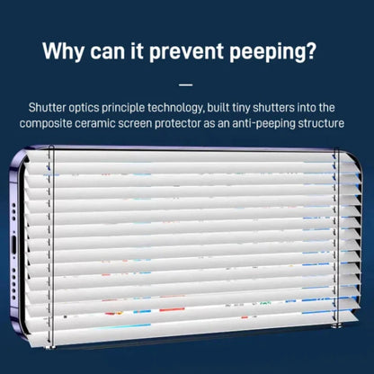 📱Getemperd glas Anti Peeping Screen Protector voor iPhone (60% UIT)🎉